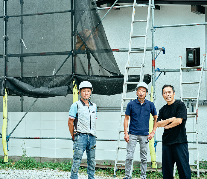 すべては「ありがとう」のために実現した、ワンストップ施工。