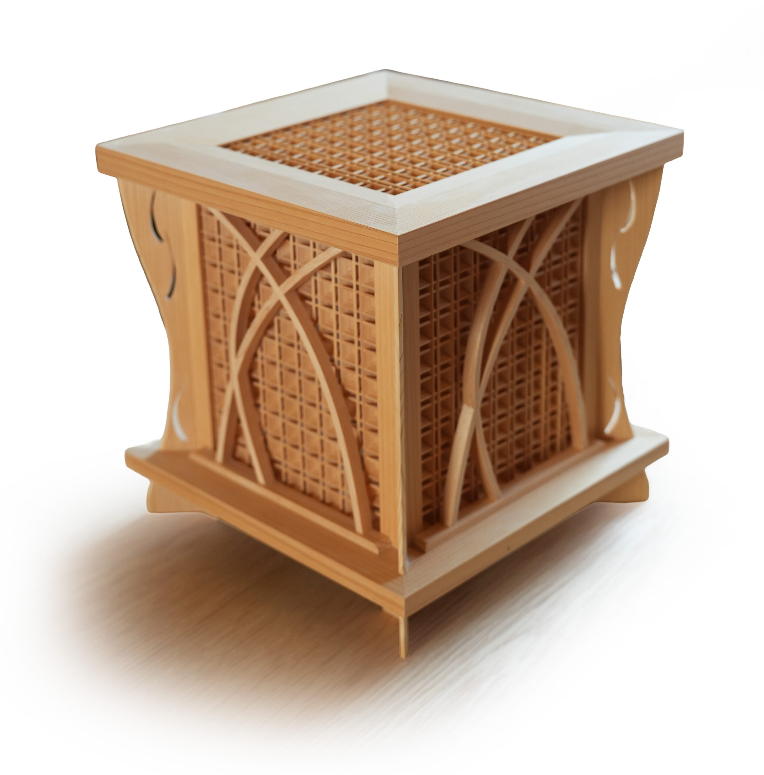 行燈　四方転び